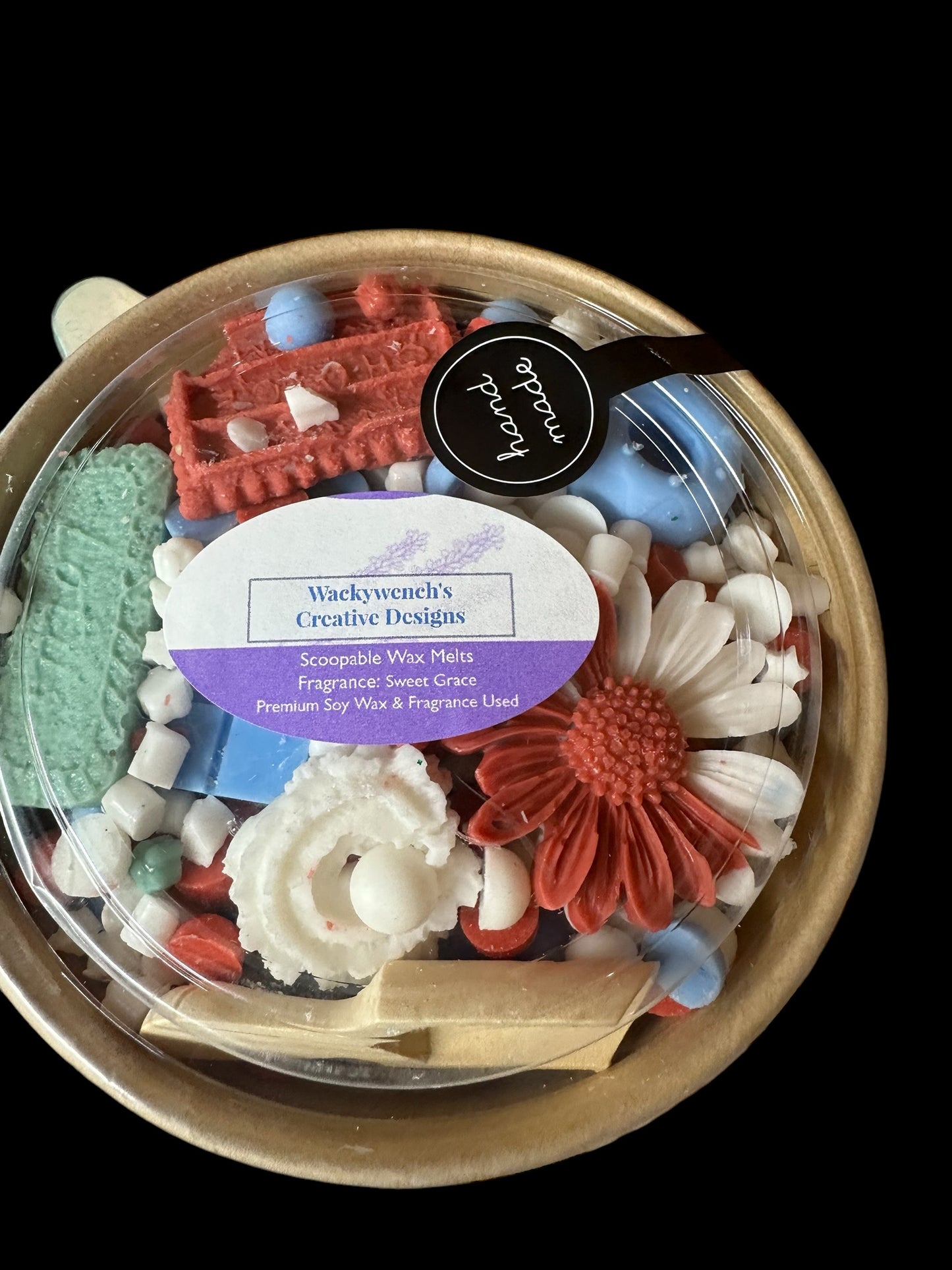 Scoopable wax melts